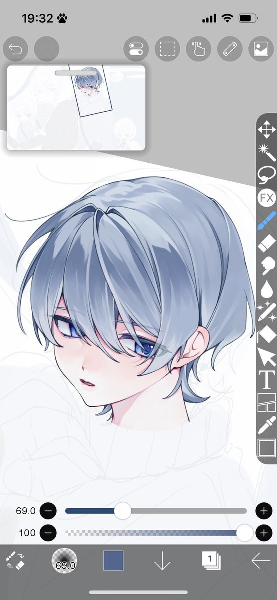 86_kumori's tweet photo. 厚塗りむずかしwip https://t.co/dTPfgAiEK9