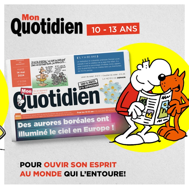lactu's tweet photo. 🎉🎂C’est notre anniversaire : 30 ans d’actualité

et de lecture avec PlayBac Presse🎂🎉

Les seuls quotidiens d'actualité en France pour les 7-20 ans.

100% faits 0% opinions

Faites l'essai et rejoignez nos abonnés!

#OnEnApprendTousLesJours