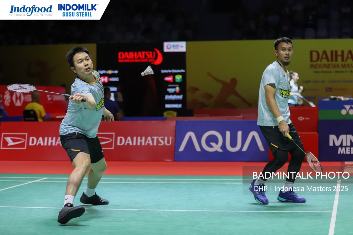 Terima Kasih The Daddies 
Mohammad Ahsan/Hendra Setiawan

#IndonesiaMasters2025 #BadmintalkPhoto #IndomilkSteril #FaedahnyaRiil