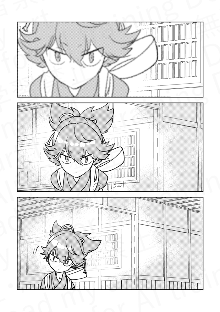 本丸カメラとお小夜(パロ 