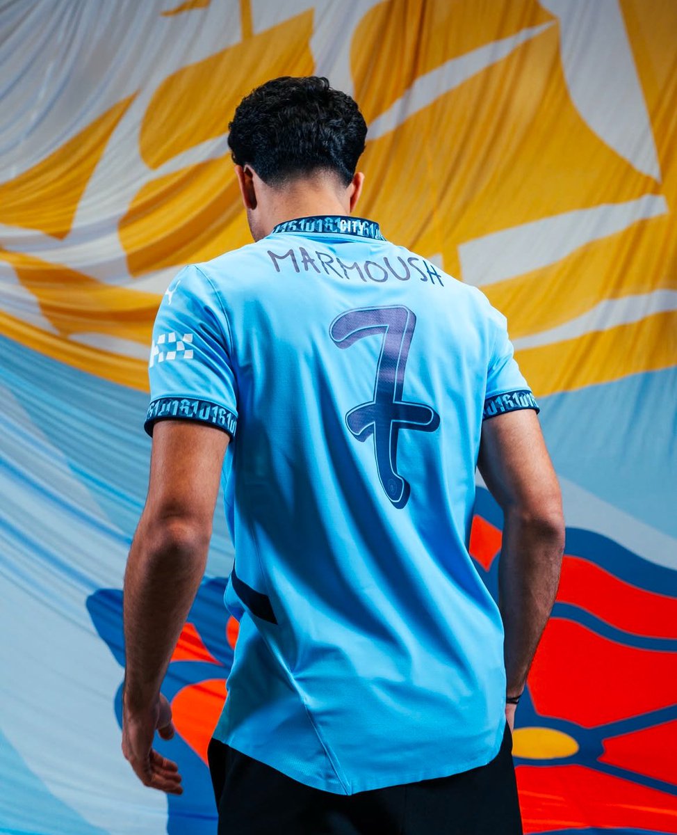 Suits you, <a href="/OmarMarmoush/">Omar Marmoush</a>! 🇪🇬🩵