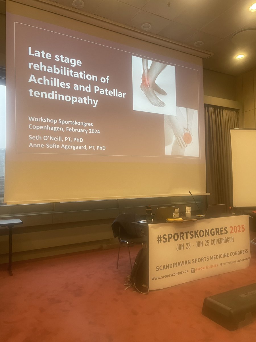 MervTravers's tweet image. Loving the tendon rehab workshop with @Seth0Neill and @AgergaardAnne at @sportskongres