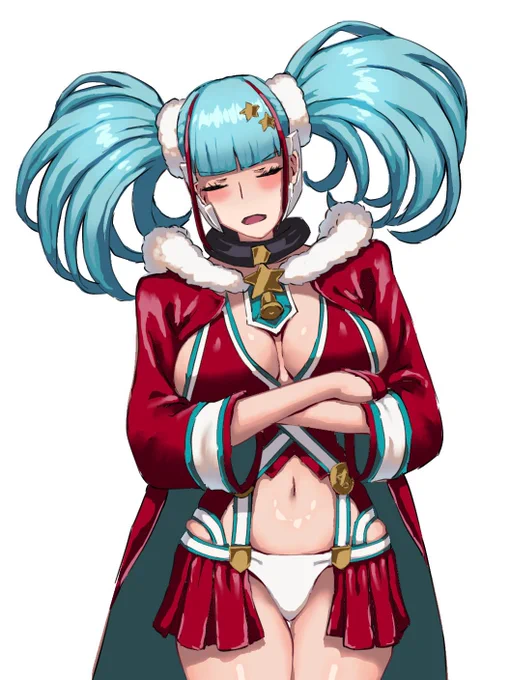メノアはここまで描いてます改めてこの服装とんでもないよ… 