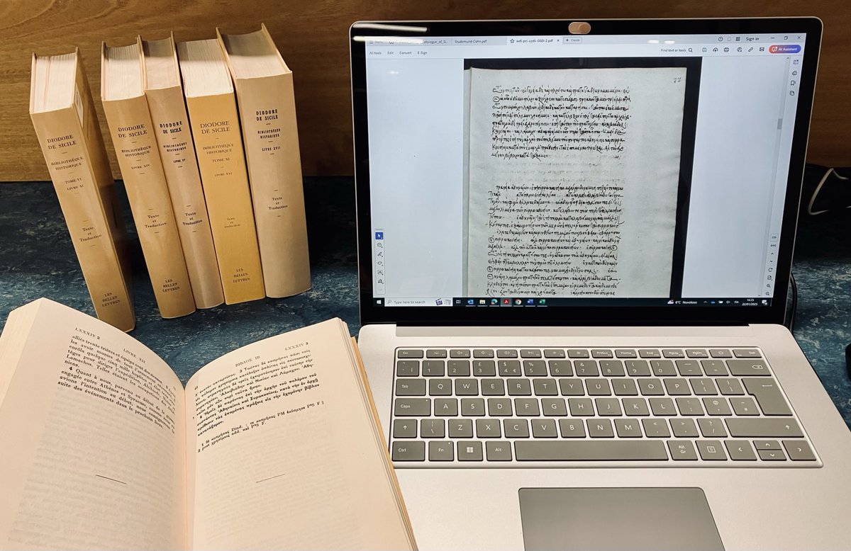 Pellicier Library Project (@pellicierbooks) on Twitter photo #PellicierProject is progressing smoothly! Currently cataloging Ms. Phill. 1632 (1539-42), which contains some books from the Bibliotheca by Diodorus Siculus, penned by Scribe A for the famous ambassador to Venice, Guillaume Pellicier <a href="/stabiberlin/">Staatsbibliothek zu Berlin</a> <a href="/Warburg_News/">The Warburg Institute</a> #PellicierProject is progressing smoothly! Currently cataloging Ms. Phill. 1632 (1539-42), which contains some books from the Bibliotheca by Diodorus Siculus, penned by Scribe A for the famous ambassador to Venice, Guillaume Pellicier <a href="/stabiberlin/">Staatsbibliothek zu Berlin</a> <a href="/Warburg_News/">The Warburg Institute</a>