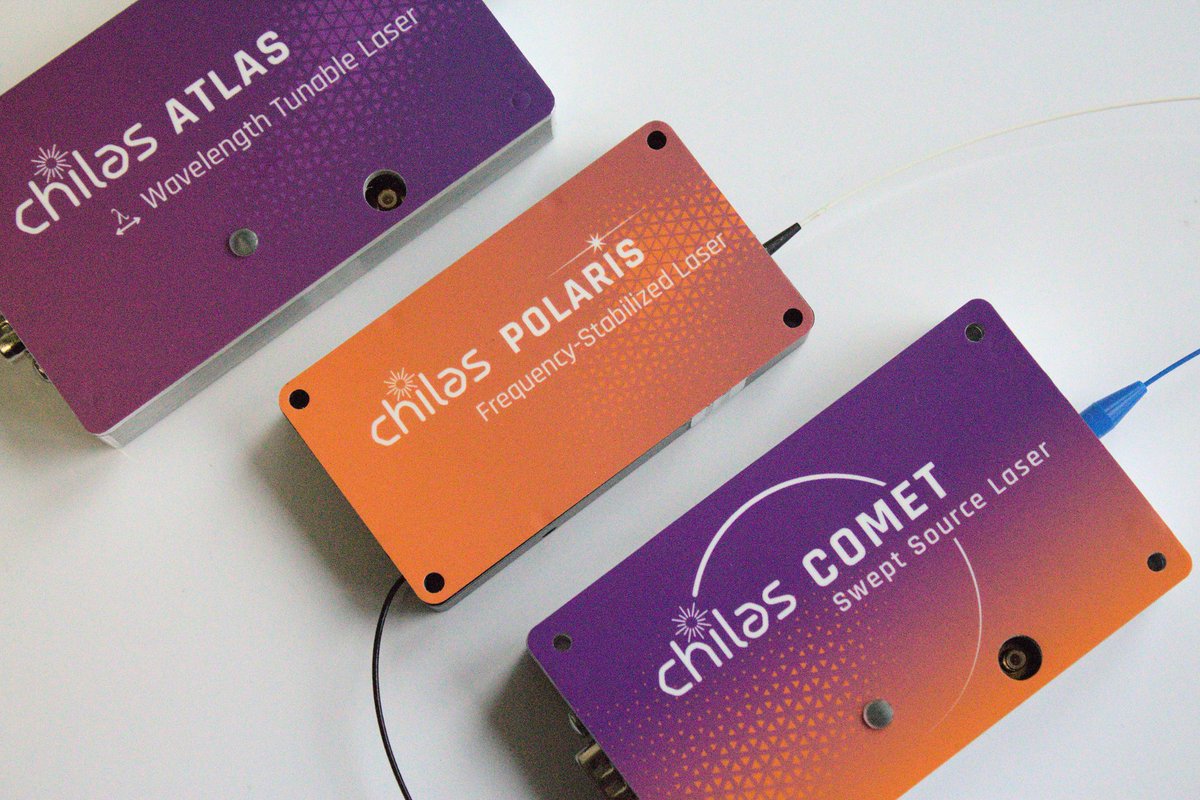 Chilas Lasers (@chilaslasers) on Twitter photo We’re proud to introduce our new lasers line-up:
🌍 Chilas ATLAS – Wavelength-Tunable Laser
☄️ Chilas COMET – Swept Source Laser
💫 Chilas POLARIS – Frequency-Stabilized Laser
➤PRESS RELEASE ON OUR WEBSITE: chilasbv.com/new-lasers-lin…
First LIVE showcase at <a href="/PhotonicsWest/">SPIE Photonics West</a> 2025! We’re proud to introduce our new lasers line-up:
🌍 Chilas ATLAS – Wavelength-Tunable Laser
☄️ Chilas COMET – Swept Source Laser
💫 Chilas POLARIS – Frequency-Stabilized Laser
➤PRESS RELEASE ON OUR WEBSITE: chilasbv.com/new-lasers-lin…
First LIVE showcase at <a href="/PhotonicsWest/">SPIE Photonics West</a> 2025!
