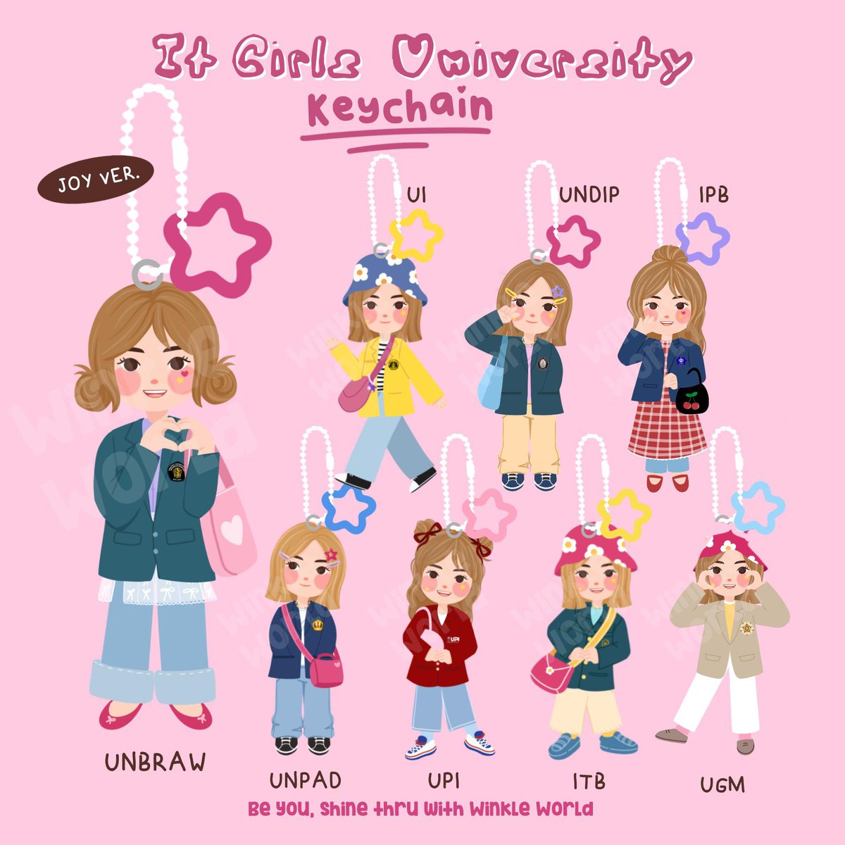 WINKLE WORLD | Keychain University | Jatinangor tweet media
