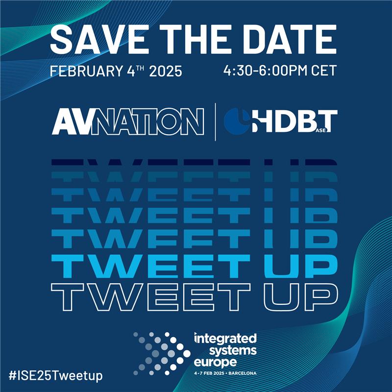 DailyDOOH's tweet photo. IMHO the must attend #ISE2025 networking events: -

1. @AVNationTV @HDBaseT #AVTweetup
2. @CTIAV Tech on Tap
3. @LibAV Lunch
4. #WomenInAV @AVIXAWomen @AvixaDiversity Mixer and Meetup
5. Official @HETMA_org Higher Ed Happy Hour

... all detailed here https://t.co/pZp6HFweCx https://t.co/w8zM3IOI3C