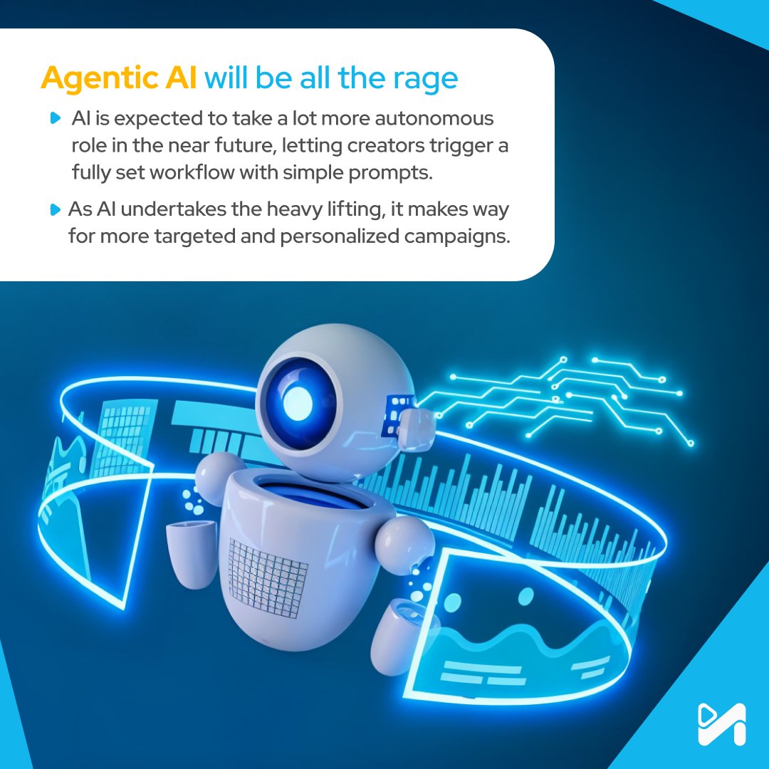 Magnifiofficial's tweet image. 2025 is shaping up to be a game-changer for AI in content creation! From immersive live-action to AI-driven creativity, what innovation excites you most? Let’s talk about the future of media! 🚀

#AIRevolution #FutureOfMedia #InnovativeContent #SportsTech #AIIn2025