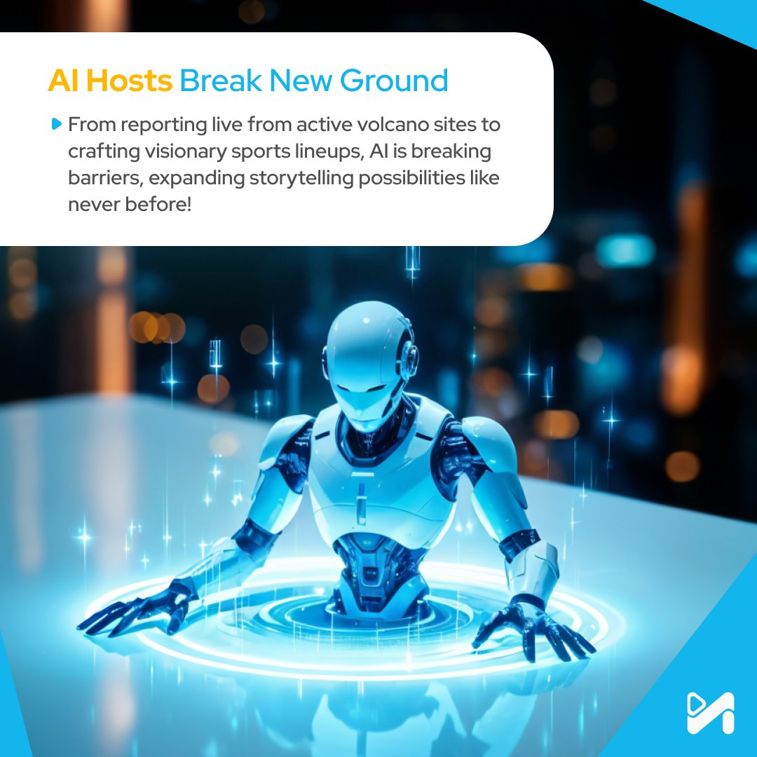 Magnifiofficial's tweet image. 2025 is shaping up to be a game-changer for AI in content creation! From immersive live-action to AI-driven creativity, what innovation excites you most? Let’s talk about the future of media! 🚀

#AIRevolution #FutureOfMedia #InnovativeContent #SportsTech #AIIn2025