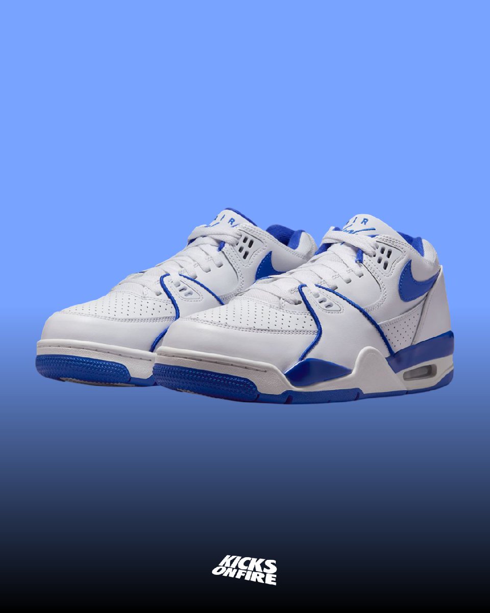 nike flight 89 white blue