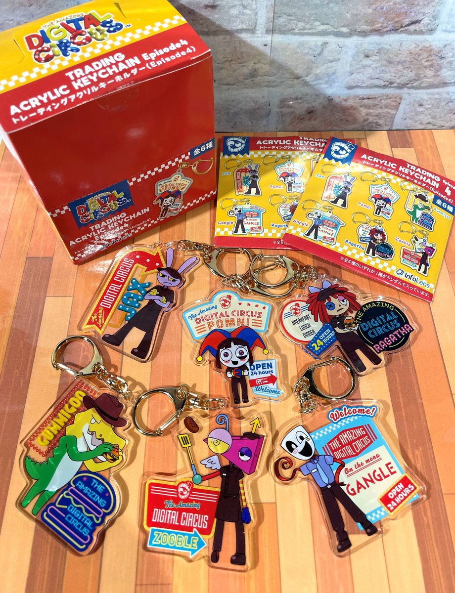 🎪#TheAmazingDigitalCircus 🤡 バーガーショップの制服を着た