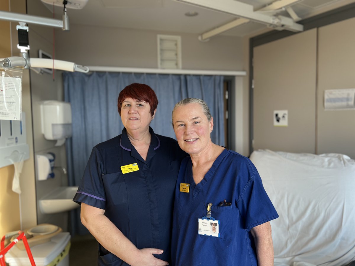 “Working with your mentor and friend is incredibly rewarding. Because of her, I can pass on my knowledge to the next generation of Gynaecology nurses.”Dynamic duo Carmel and Tracy first met 27 years ago at City Hospital. 
 #PeopleofSWB
