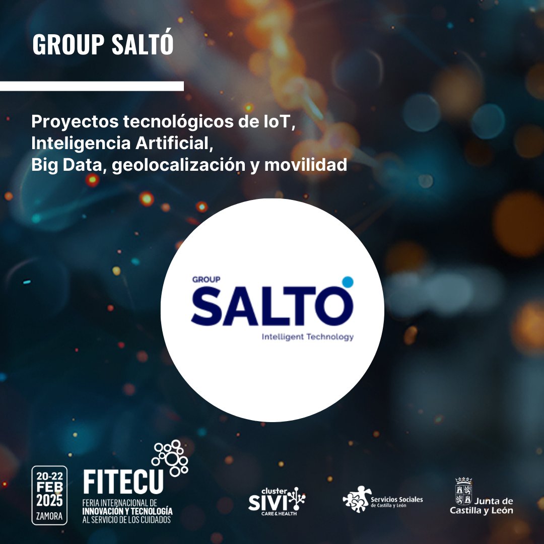 FITECU (@fitecu) on Twitter photo ¡Nuevo stand confirmado para FITECU 2025!
<a href="/GrupoSalto/">Group Saltó</a> se suma a la zona expositiva de FITECU 2025.
¡Os esperamos en Zamora para vivir una experiencia 360º donde el futuro se hace presente!
Descubre más en fitecu.es/expositores ¡Nuevo stand confirmado para FITECU 2025!
<a href="/GrupoSalto/">Group Saltó</a> se suma a la zona expositiva de FITECU 2025.
¡Os esperamos en Zamora para vivir una experiencia 360º donde el futuro se hace presente!
Descubre más en fitecu.es/expositores