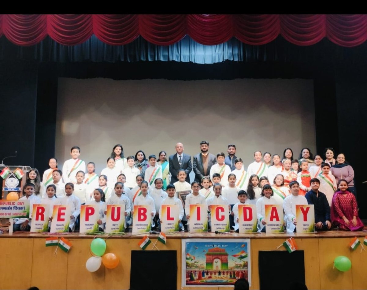 TINNA CHOPRA (@tinacho01187912) on Twitter photo "Freedom in mind, faith in words, pride in our souls, and memories in our hearts."
Republic Day Special Assembly was well presented by Vayu House showcasing the true essence of patriotism and unity. <a href="/ashokkp/">Ashok Pandey</a> <a href="/y_sanjay/">Sanjay Yadav</a> <a href="/pntduggal/">PUNEET DUGGAL</a> <a href="/madhuri_dadhich/">Madhuri Dadhich</a> <a href="/ShikhaSaxenaais/">MS. SHIKHA SAXENA</a> <a href="/AnushkaAis/">Anushka Jha</a> "Freedom in mind, faith in words, pride in our souls, and memories in our hearts."
Republic Day Special Assembly was well presented by Vayu House showcasing the true essence of patriotism and unity. <a href="/ashokkp/">Ashok Pandey</a> <a href="/y_sanjay/">Sanjay Yadav</a> <a href="/pntduggal/">PUNEET DUGGAL</a> <a href="/madhuri_dadhich/">Madhuri Dadhich</a> <a href="/ShikhaSaxenaais/">MS. SHIKHA SAXENA</a> <a href="/AnushkaAis/">Anushka Jha</a>