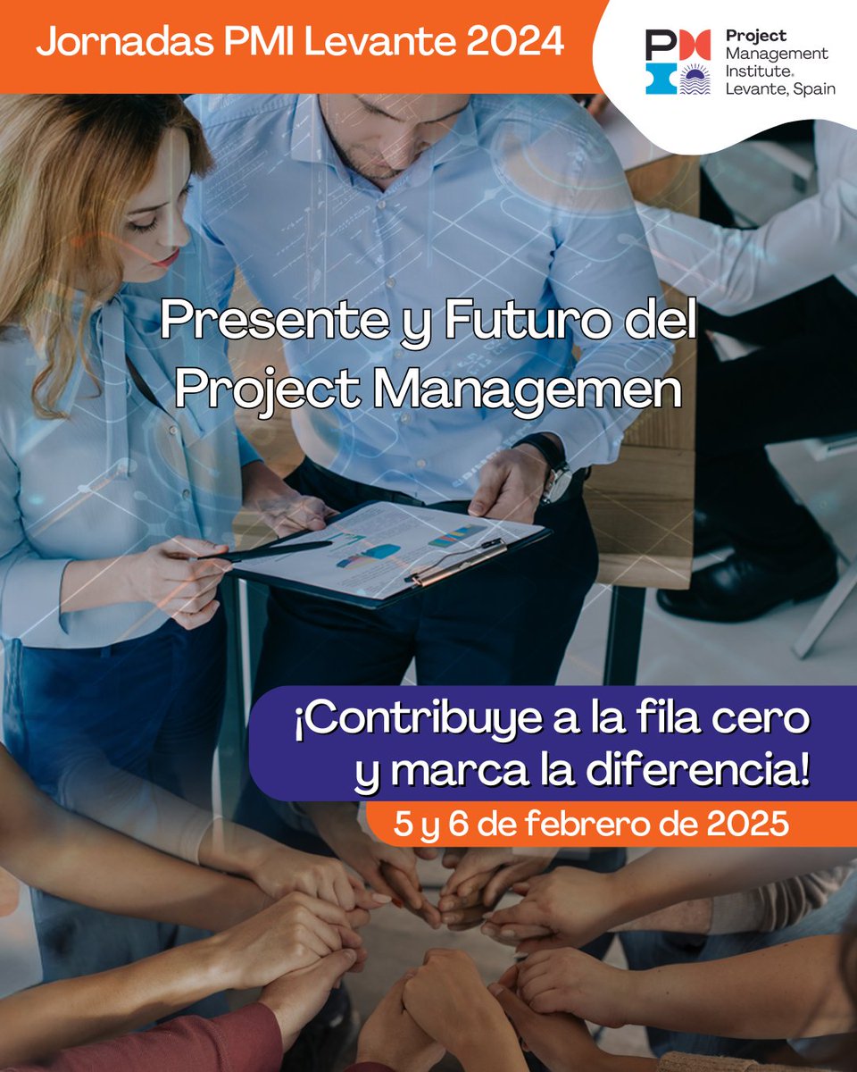 PMI_Levante's tweet photo. 🌍🤝 ¡Únete a las Jornadas Anuales de PMI Levante el 5 y 6 de febrero de 2025! Exploraremos cómo la IA y equipos globales transforman el Project Management.
👐 Apoya a las víctimas de la riada aquí: https://t.co/PiDSHbOKzs
#ProjectManagement #Solidaridad #PMILevante #PMOs https://t.co/MD7R7inuyK