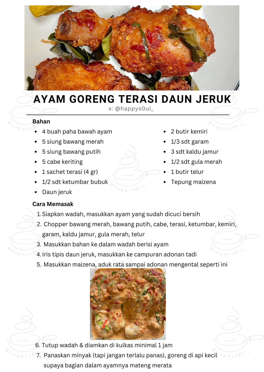 happys0ul_'s tweet photo. Buku resep ala aku 👩‍🍳 https://t.co/4FQChwXSdj