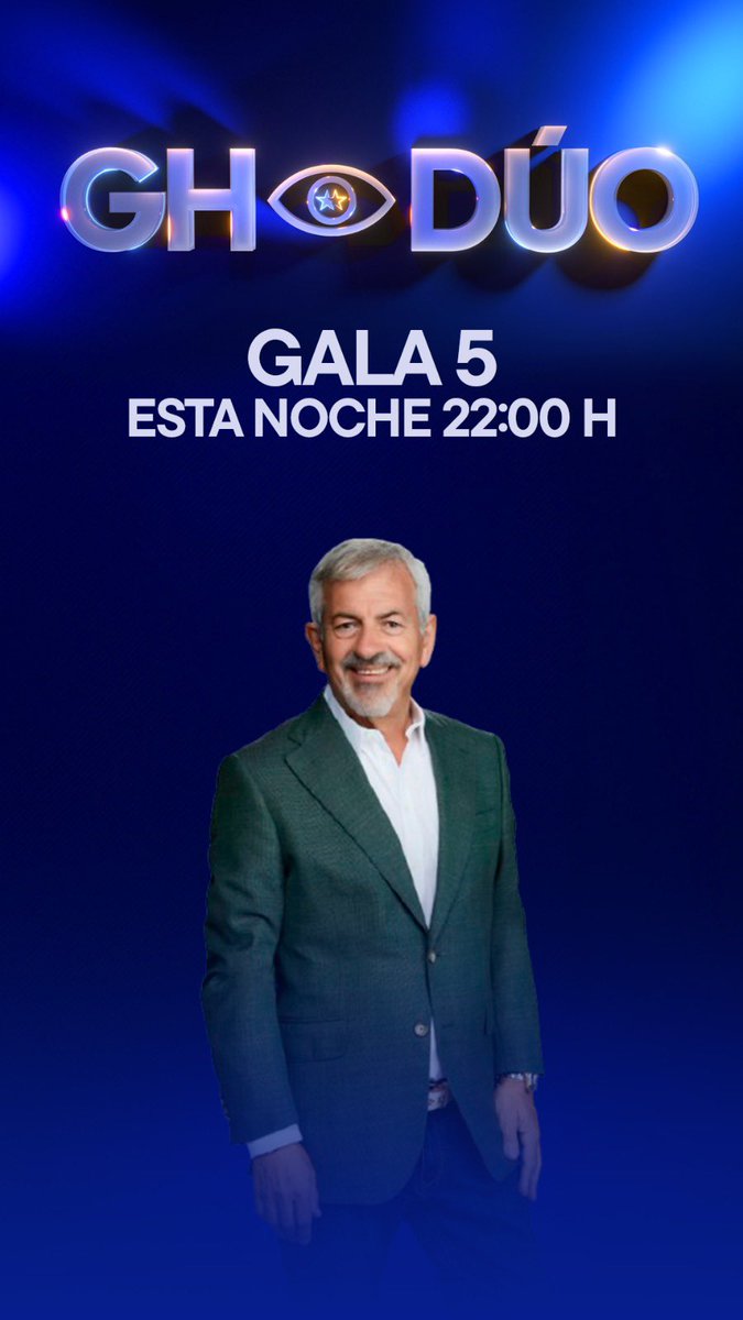 Esta noche GALA 5 🔥

👋🏼 La expulsión de Álex, Maica o Manuel
😢 El posible abandono de Javi
🤩 Prueba de inmunidad
💥 Nominaciones rompedoras e inesperadas
🧐 Ven imágenes de su convivencia

¡No te lo pierdas! 🔥 A partir de las 22h en <a href="/telecincoes/">Telecinco</a> con <a href="/carlos_sobera/">Carlos Sobera</a> 🥳 

#GH23E