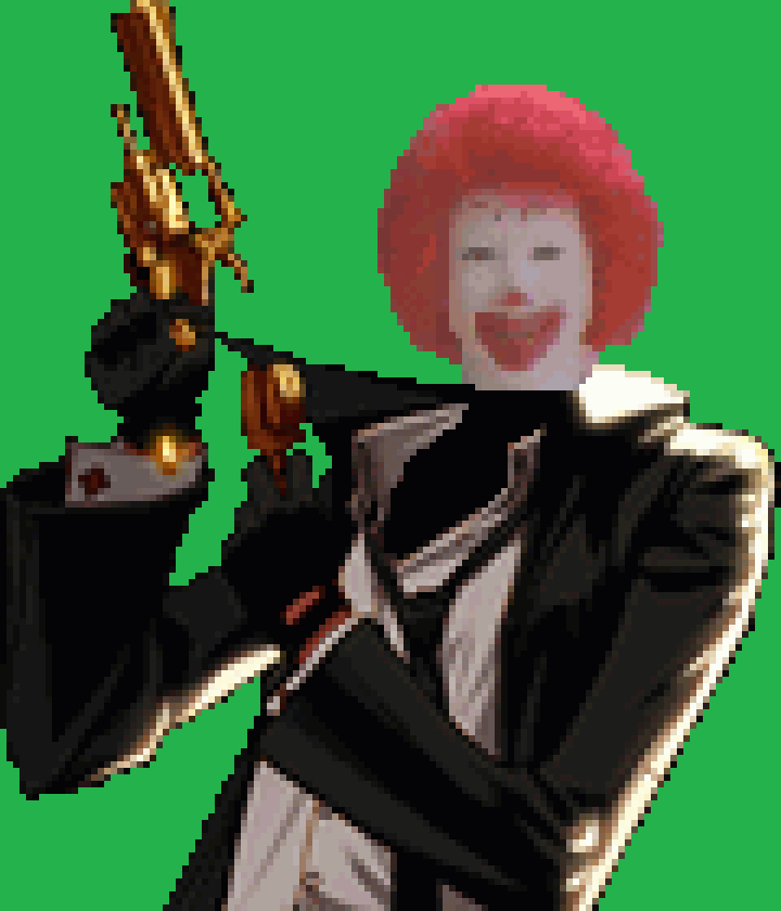 chuunibyouclown's tweet photo. ドナルドSOLO α6の大ポトレの背景を切り取ったけどこんな感じかな？
※素材での使用はご自由に

←高画質　→解像度（120x140） https://t.co/7dUiTrEKee
