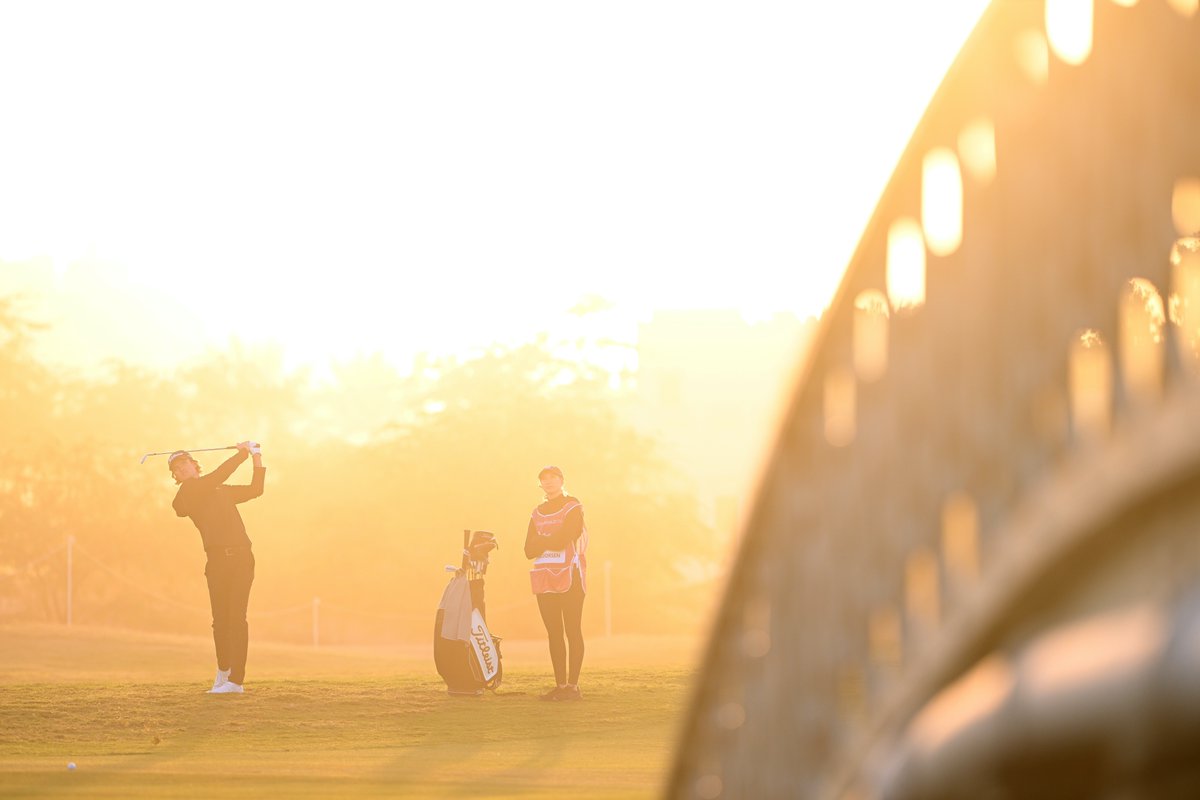 Day 1 of the RAK Championship 2025! 🌟 Who are you rooting for to take the lead? 🏌️‍♂️⛳ #RAKChampionship #GameOn