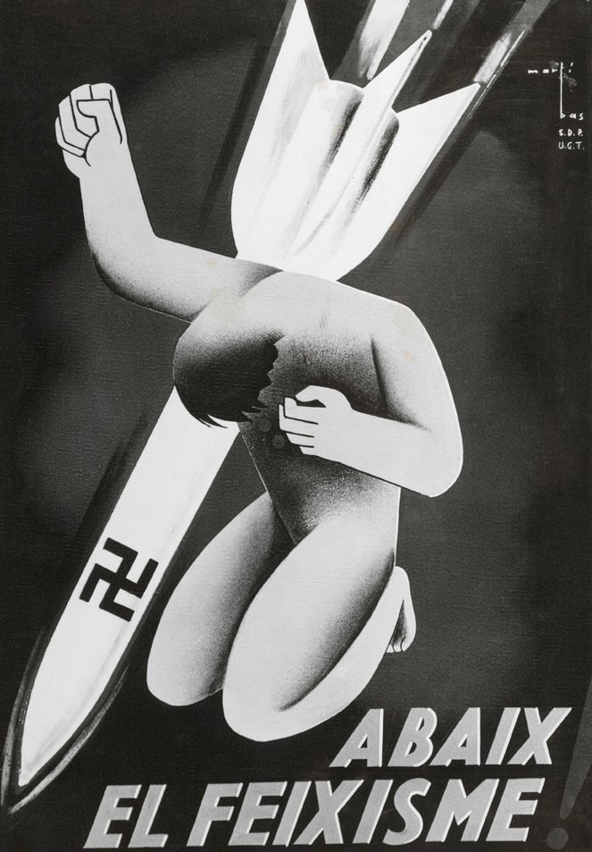 "Down with fascism". Drawing by Joaquim Martí Bas, Barcelona 1936.
And here we go again...