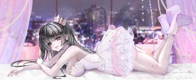 commission!ヘッダーイラストのご依頼でした 