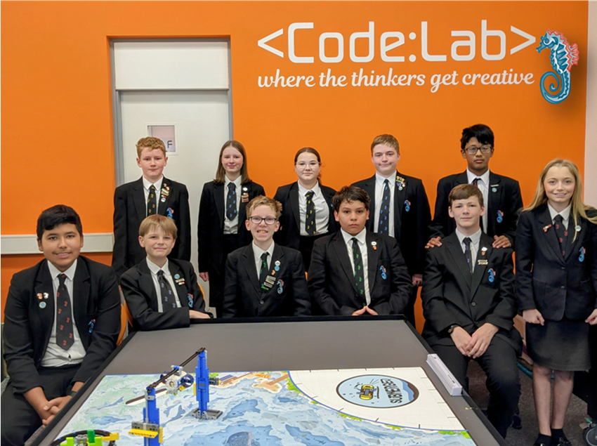 DurringtonHigh's tweet image. We have a great team of student Computing Ambassadors who regularly meet with Mrs Carter. The students have decided to come up with some computing competitions which they will be sharing with the school soon!

#DHSAmbassadors #DHSComputing