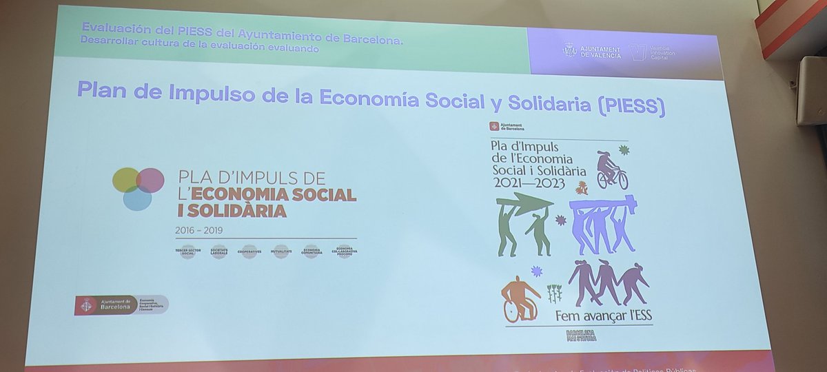 En Joan Manel Sánchez Griñó (<a href="/ilabso/">i-LabSo</a>) presenta avaluació del PIESS de l'<a href="/bcn_ajuntament/">Ajuntament de Barcelona</a>: desenvolupar cultura de l'#avaluaciópolítiques avaluant. #SEE2024