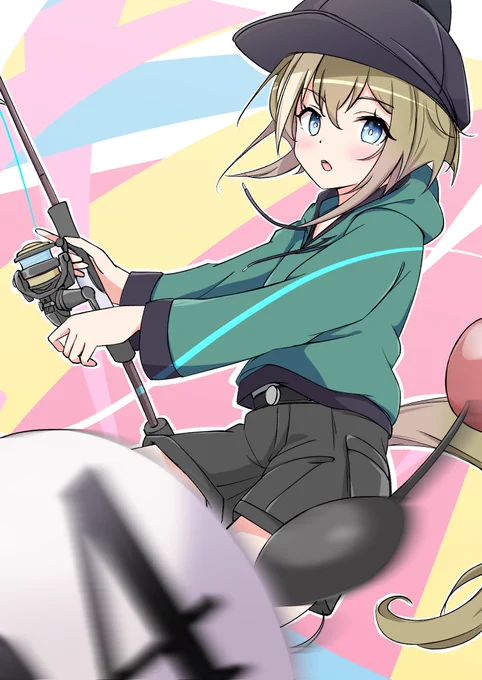 なんか釣れたー!#ウマ娘 #シュヴァルグラン 