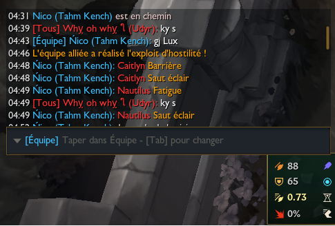 kepmor7's tweet photo. @RiotSupportFR ce mec spam "KYS" tout le long de la game, il à été report mais faudrait quand même voir la detection auto. https://t.co/xpwK9bY7tr