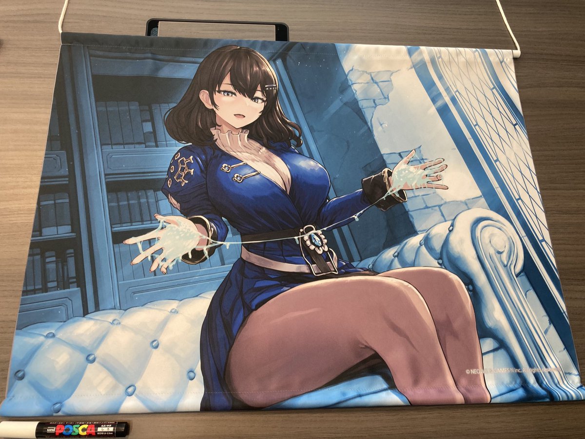 viviON BLUEさんから販売されている タペストリーのサンプルが届きまし