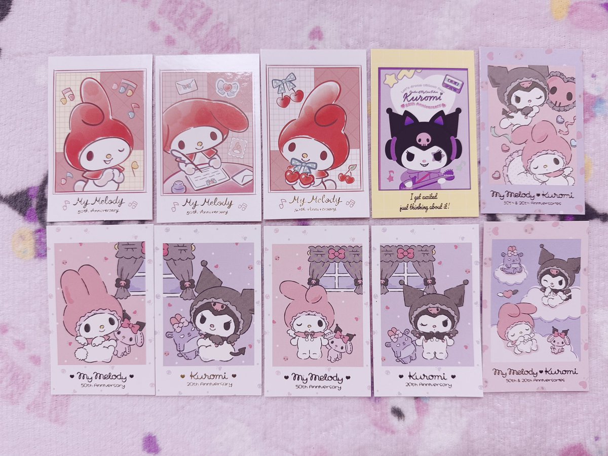 mymelody___s2's tweet photo. ダイソーのやつとりあえず10ずつ買ってきた❕
ミニクリアファイルはストレートコンプ✌🏻🩷
フォトカードもかぶりなくてよかった💫 https://t.co/QH0pVHmZPu