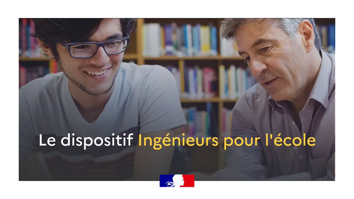 Les « Ingénieurs pour l'école » contribuent à la transformation de la voie professionnelle et au renforcement de la relation École - Entreprise

En savoir plus sur le dispositif et les actions menées en faveur de l’insertion professionnelle des jeunes ➡ eduscol.education.fr/855/le-disposi…