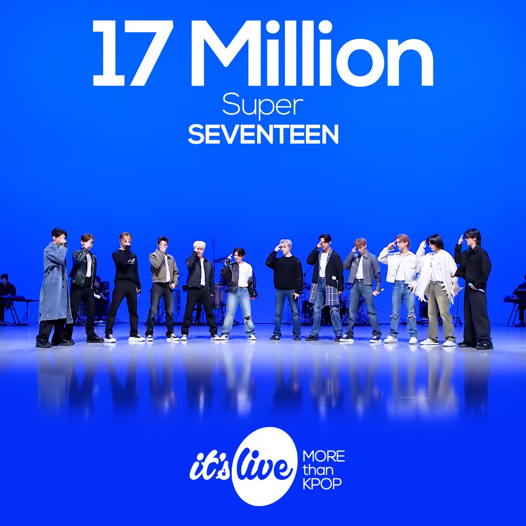 itsLIVEofficial's tweet photo. 🎵세븐틴 “손오공” 1700만뷰 돌파🥳
https://t.co/f7BdE8VeP6

SEVENTEEN “손오공(Super)” Over 17 Million Views🎉

#itsLIVE #세븐틴 #손오공 #SEVENTEEN #밴드 #KPOP #잇츠라이브 #에스쿱스 #정한 #조슈아 #준 #호시 #원우 #우지 #디에잇 #민규 #도겸 #승관 #버논 #디노 https://t.co/JecEvLUY6V