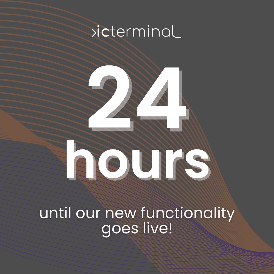 🚨 The Countdown Begins! Only 24 hours left until we launch our new groundbreaking functionality that will revolutionize $ICP data analysis.

Get ready to elevate your insights tomorrow! 📊✨