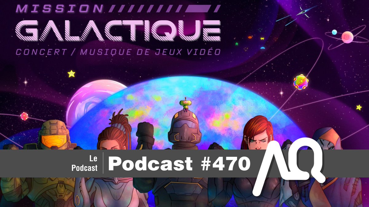 🎮Podcast #470🎮
Le spectacle Mission Galactique de l'Orchestre Select Start - OSS et les mensonges jeux vidéo d’Elon Musk.

🎙️open.spotify.com/episode/5kSzy0…

#arcadeqc #ArcadeQuebec #quebec #podcast #balado #baladoquebec