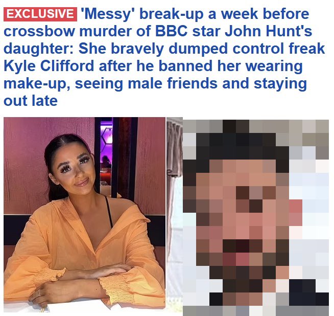 Three women were murdered, yet this headline names their father instead of CAROL, HANNAH and LOUISE HUNT, while reducing their killer to a 'control freak’, thus trivialising coercive control and shielding 'ordinary' men from accountability. Media must do better.