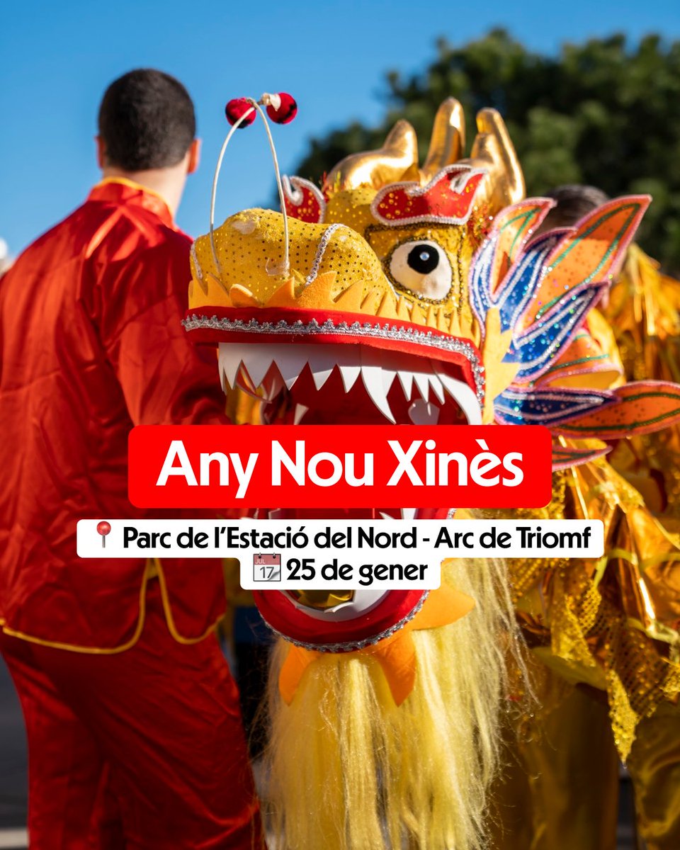 Benvingut, any de la serp! Ho celebrem amb un programa d'activitats, tallers, gastronomia i espectacles per apropar-nos la mil·lenària cultura del país asiàtic.

📱💻 joves.barcelona/ca/agenda/cele…