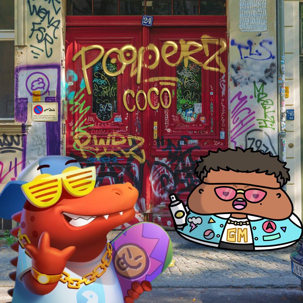 poopooville's tweet photo. Poopers have a new friend @cocorushgame 

Farm now before it’s too late
https://t.co/axbedR6PAt https://t.co/C4gja7FEbp