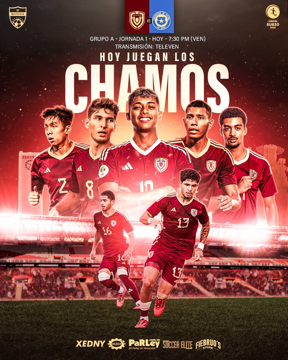 “𝑪𝒂𝒎𝒃𝒊𝒆́ 𝒍𝒊́𝒎𝒊𝒕𝒆𝒔 𝒑𝒂𝒓𝒂 𝒓𝒐𝒎𝒑𝒆𝒓𝒍𝒐𝒔…” 🇻🇪

Inicia el camino, <a href="/juvenilesfvf/">Juveniles Vinotinto</a>. ¡𝑽𝒂𝒎𝒐𝒔!

#PoderVinotintoSub20