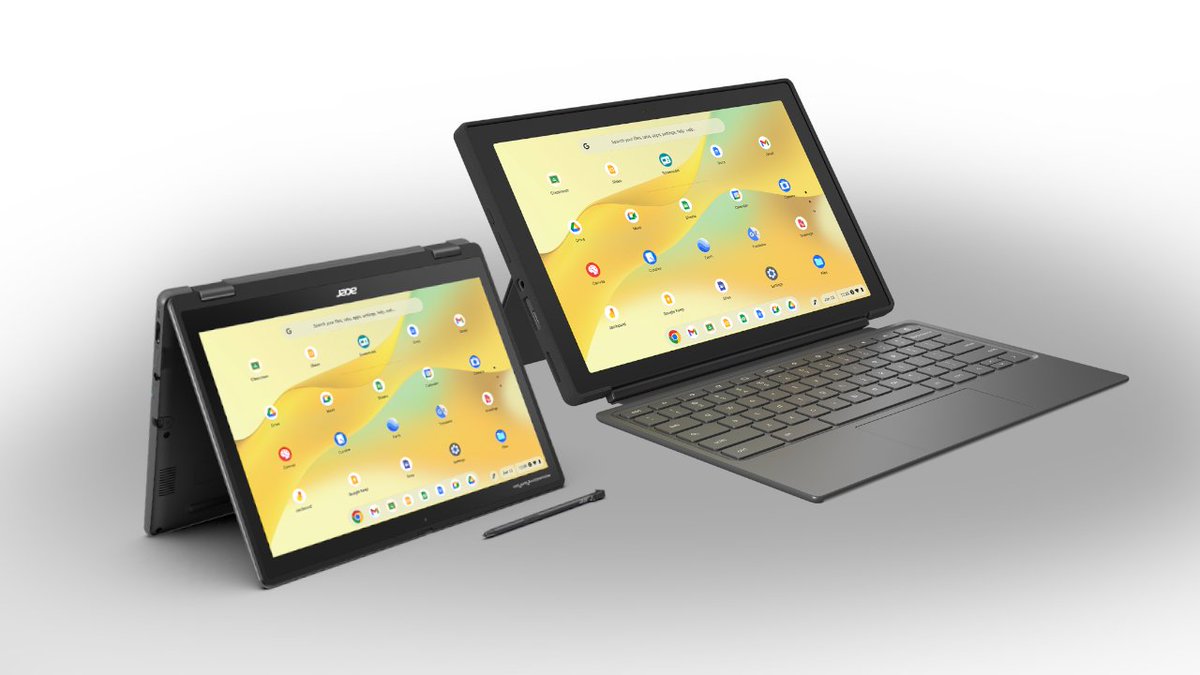 TrffcNtwrk_Ph's tweet image. @Acer  has unveiled four new Chromebooks designed for the education sector, emphasizing durability and versatility.  The Chromebook Tab 311 is suitable for creative tasks. 
@AcerPhils 
#AcerChromebook #Acer #TechDrivenConnectivity #TrafficNetworkPH