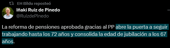 _Laboro's tweet photo. Recopilación y desmontaje de los BULOS, de los partidos que ayer votaron contra la reforma de las pensiones aprobada en el Congreso. https://t.co/auc8AUBOum