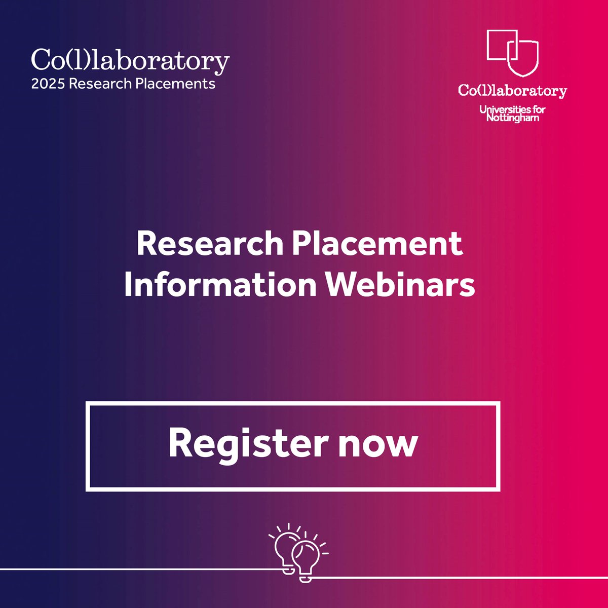 Want to learn more about our Research Placement projects across #Nottinghamshire communities? 

Our webinars allow potential candidates to ask questions and learn more about opportunities and what the wider programme offers.

More dates are available👉:forms.office.com/Pages/Response…