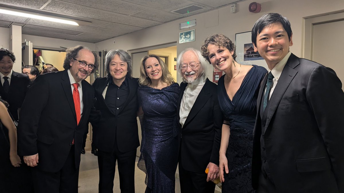 bach_collegiumE's tweet photo. 🇪🇸Day5 The performance in Madrid, Spain has finished! Performances by #MasaakiSuzuki and #MasatoSuzuki, the whole venue was filled with heartfelt Mozart's music🎶 Thank you very much for coming to our concert!
#BCJEUTour2025 https://t.co/ji6MhvX19O