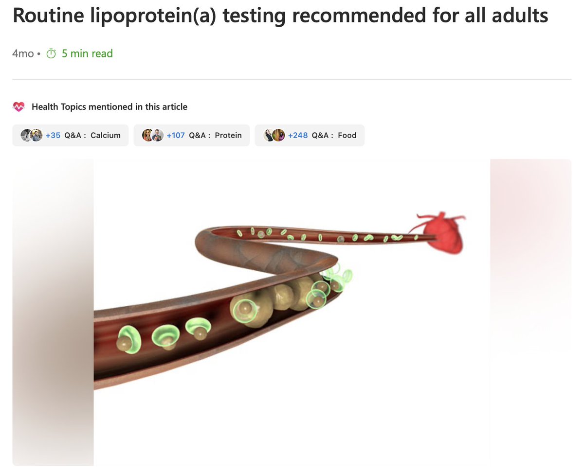 The results of our data from the #PMMHRI-#LPA #Registry and #STAR-#LPA study that were presented at the <a href="/escardio/">European Society of Cardiology</a> #congress in London again beautifully summarized in the <a href="/MSN/">MSN</a>. Thanks! 

msn.com/en-gb/health/o…