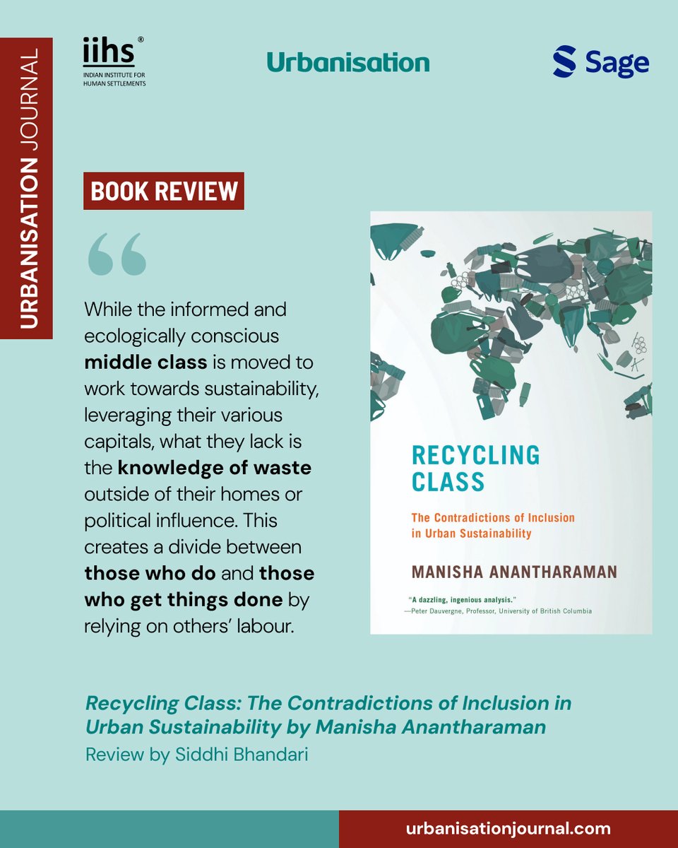 iihsin's tweet image. The latest issue of Urbanisation includes two book reviews that offer alternative points of view to commonly accepted narratives, as well as a film review of The Archies.  

Visit  bit.ly/3VPTzBF for free access to the reviews all through January 2025.…