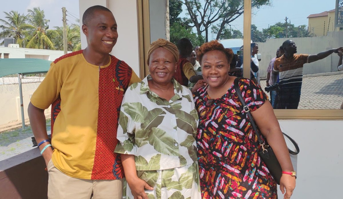 Earthlife Africa JHB (@earthlife_jhb) on Twitter photo 🌍✊United for a #NuclearFreeAfrica! Activists like <a href="/goldmanprize/">The Goldman Environmental Prize</a> winners <a href="/chibeze1/">Chibeze Ezekiel</a>, <a href="/makomaphil/">Makoma Lekalakala</a> & <a href="/phyllis_omido/">Omido Phyllis</a> are leading the fight to challenge #nuclearenergy proposals in #Africa #Ghana 🌱✨ Africa's future is renewable! #EnvironmentalChampions #SustainableAfrica <a href="/ClimateZA/">Presidential Climate Commission</a> 🌍✊United for a #NuclearFreeAfrica! Activists like <a href="/goldmanprize/">The Goldman Environmental Prize</a> winners <a href="/chibeze1/">Chibeze Ezekiel</a>, <a href="/makomaphil/">Makoma Lekalakala</a> & <a href="/phyllis_omido/">Omido Phyllis</a> are leading the fight to challenge #nuclearenergy proposals in #Africa #Ghana 🌱✨ Africa's future is renewable! #EnvironmentalChampions #SustainableAfrica <a href="/ClimateZA/">Presidential Climate Commission</a>
