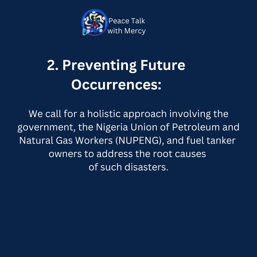 MercyEbute's tweet photo. This devastating incident underscores the urgent need for comprehensive measures to prevent such recurring tragedies.  Some of which include:.......Read slides 

#Peace #justice #BBB25 #SafetyFirst https://t.co/vNKlTgeQpn