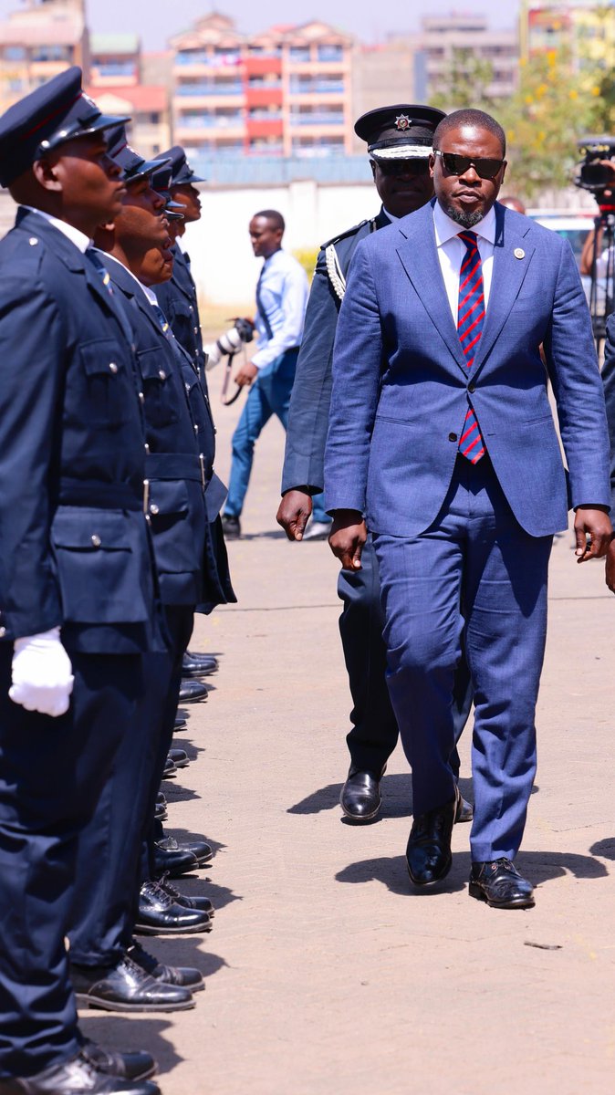 Congratulations to our newly minted fire fighters. Was honoured to preside over your passing out parade this afternoon. You join a team of gallant men and women.