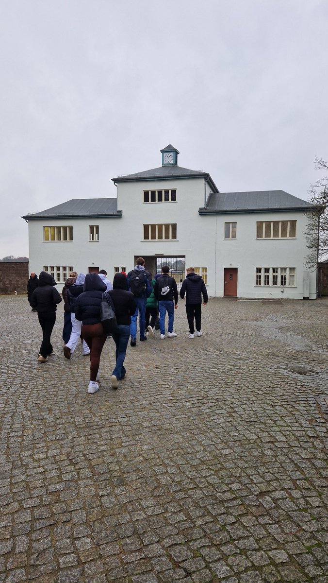 GCS_History's tweet photo. The amazing Miss Cole Guided us around Sachsenhausen concentration camp and taught us loads about the camp history.
Some free time in potsdamerplatz now for shopping and lunch. https://t.co/Attr4m33j1