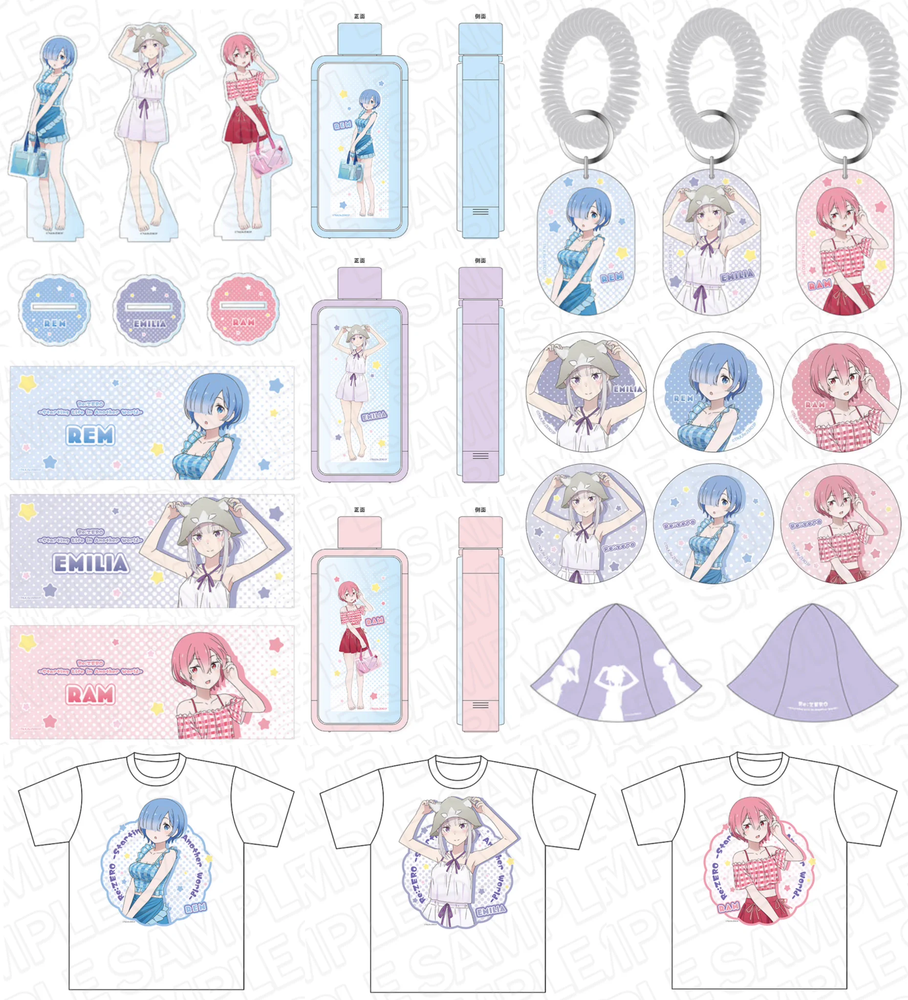 リゼロ アクリルスタンド アクスタ sauna サウナ エミリア レム ラム Re:ゼロから始める異世界生活 グッズ情報（リゼロ） on X: 